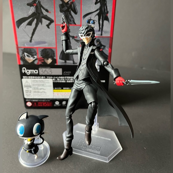 Anime action figure Joker Persona 5 Figma 363 Japan - Picture 4 of 15